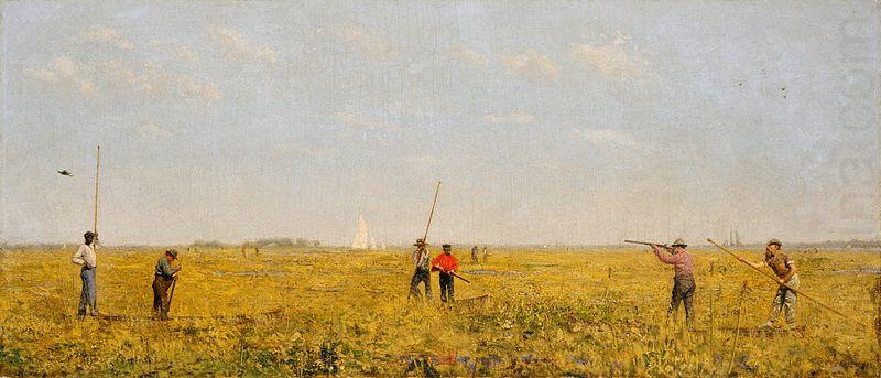 Pushing for Rail, Thomas Eakins